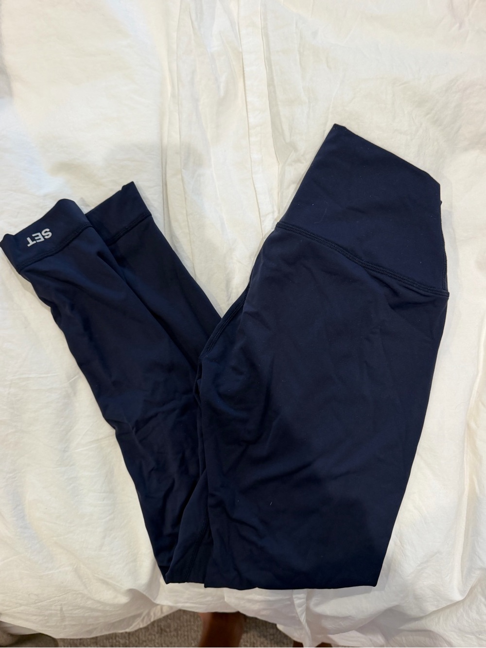 SET active Navy Performance Leggings